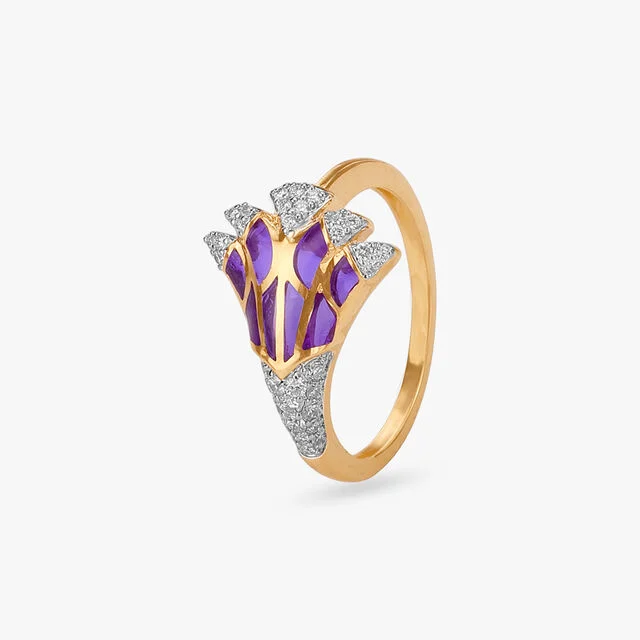 Diamond Wings Ring